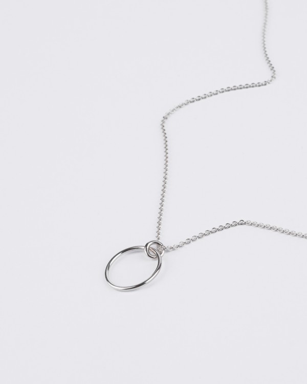 Rin silver necklace