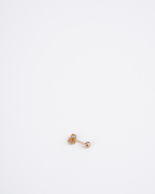 Golden Drop 01 gold earring