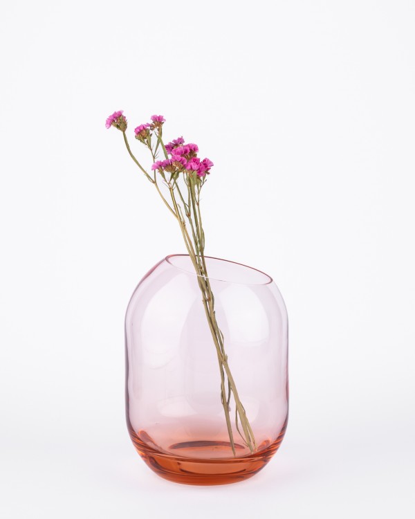 váza Bobuľka ružová II.
