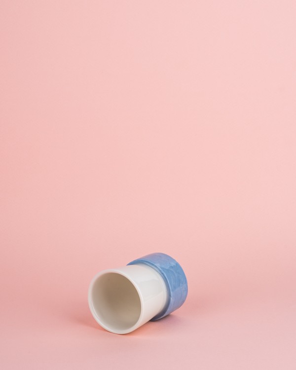 blue cut cup