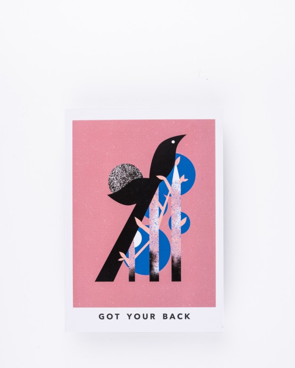 pohľadnica Got your back