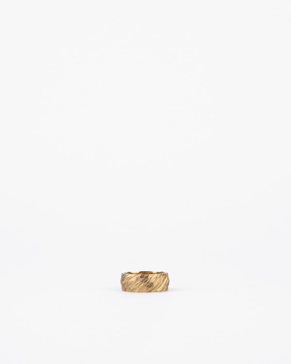 Soča gold-plated ring