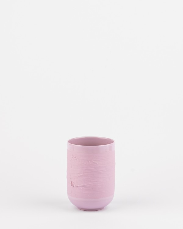 Swallow M pink horizontal cup