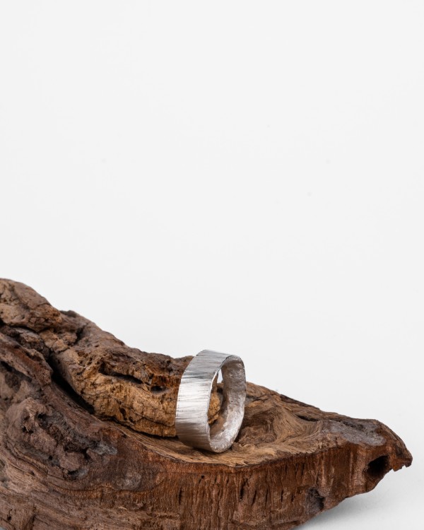 Ray I. wider silver ring