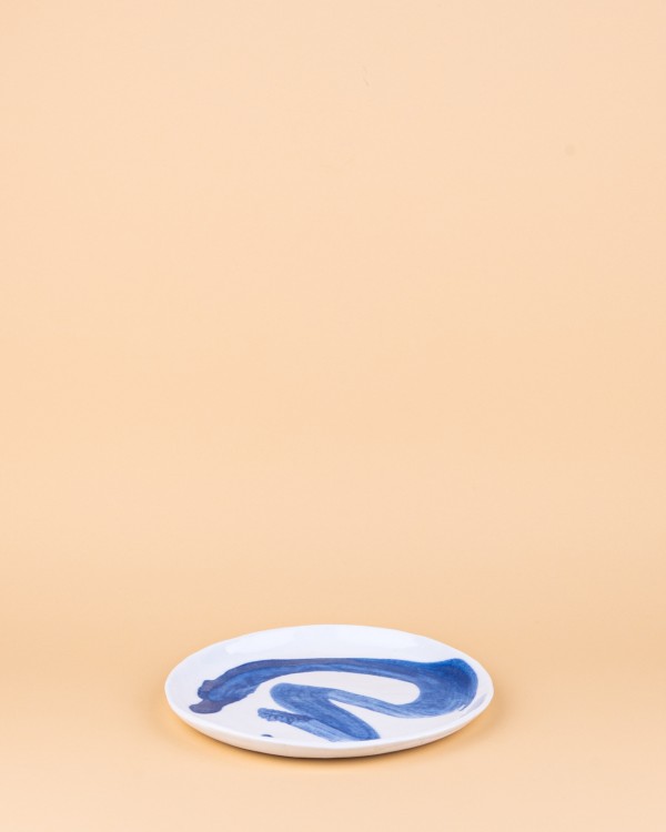 Nami small blue plate