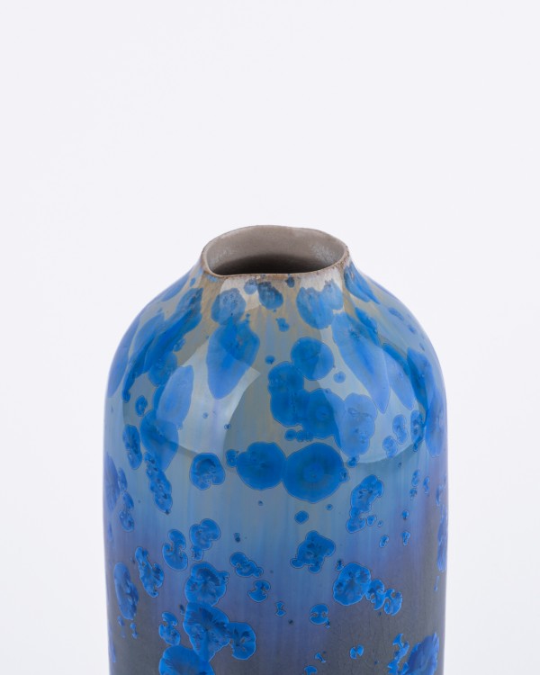 váza Silueta No. 1 modro-hnedá