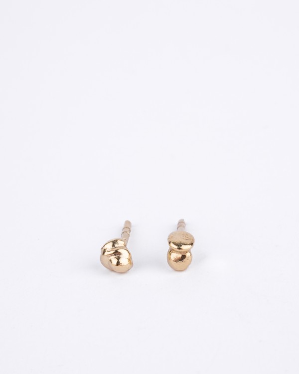 Nuggets II. gold earrings
