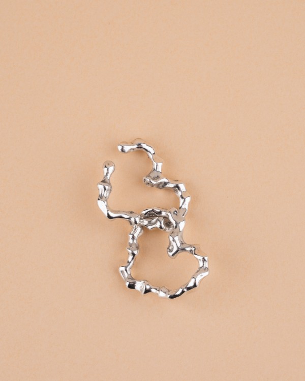 double ear cuff MELTED HEART