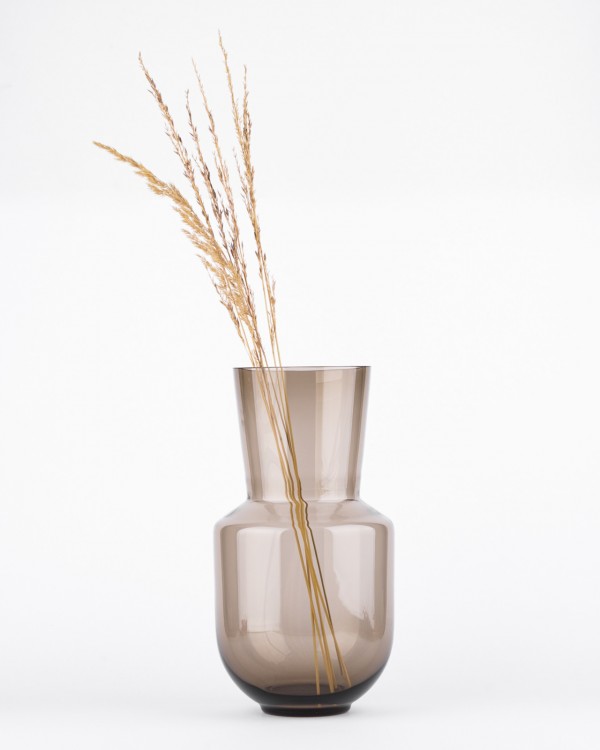 L 02 bronze transparent vase