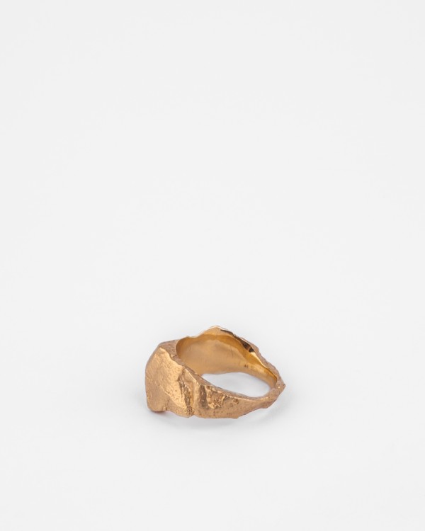 Alpinum gold-plated ring