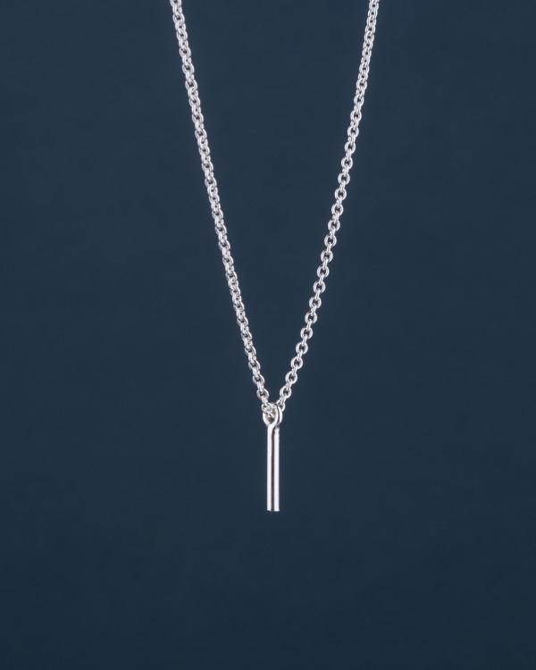 Lin silver necklace