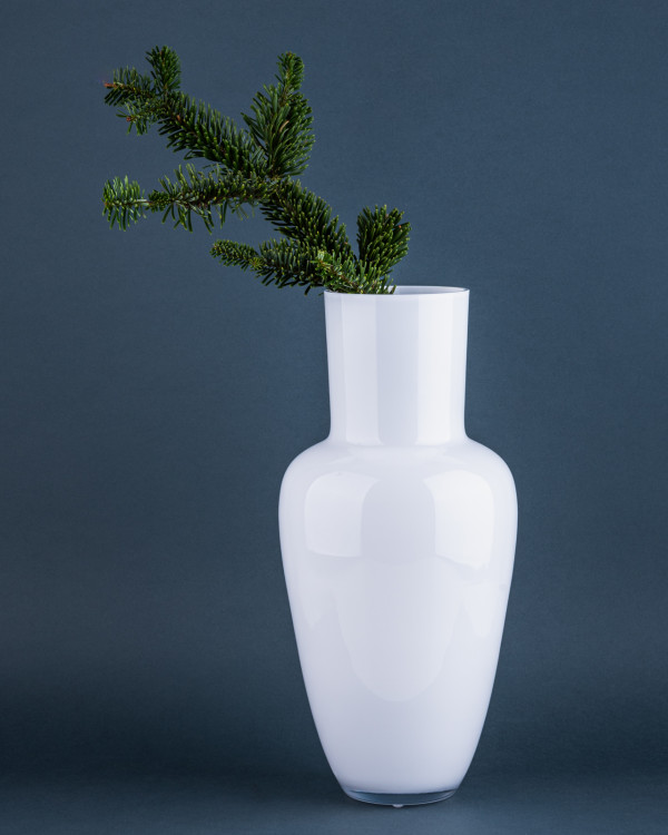 Garden Basic white vase