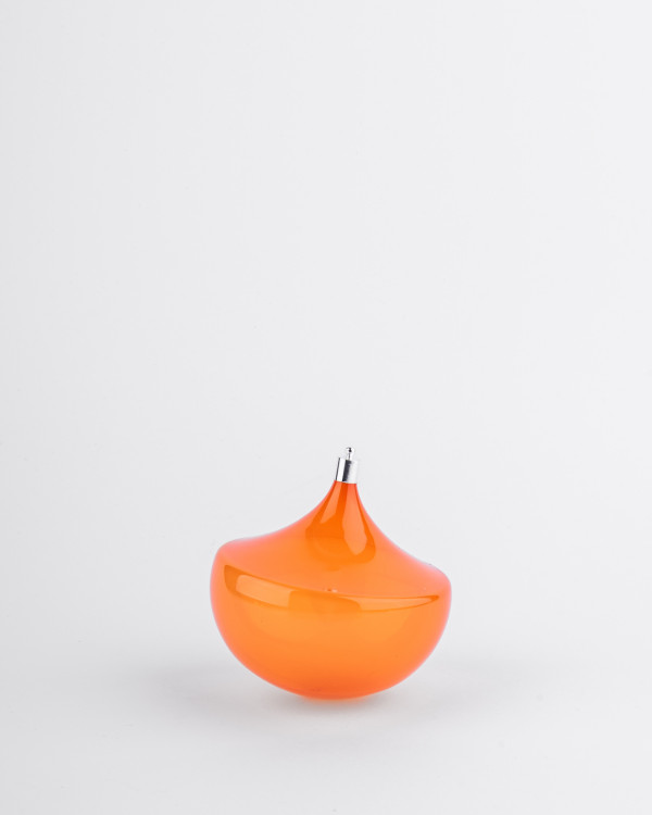 Drop M orange ornament