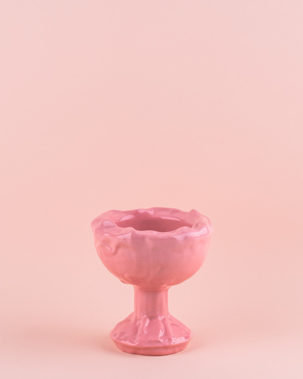 čaša Pink Melted