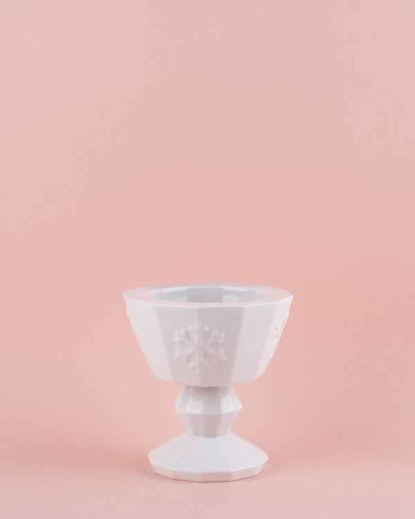 White Crystallic goblet