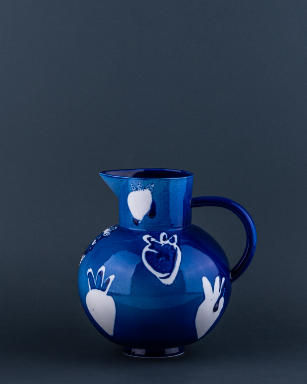 Relic blue jug