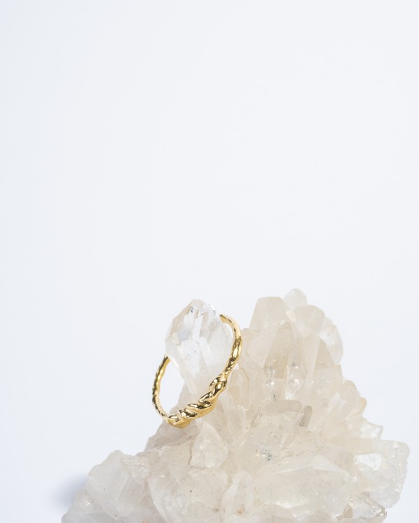 Tord 12 gold-plated ring