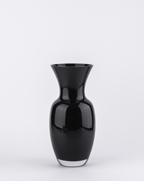 Romance black vase