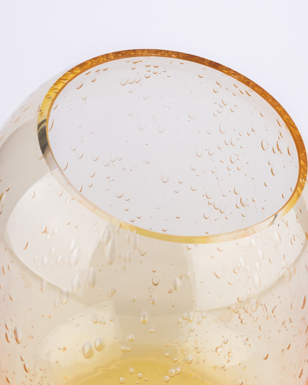 Beauty honey bubble vase