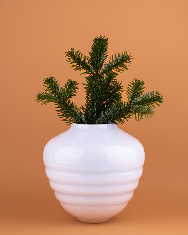 Coco white vase