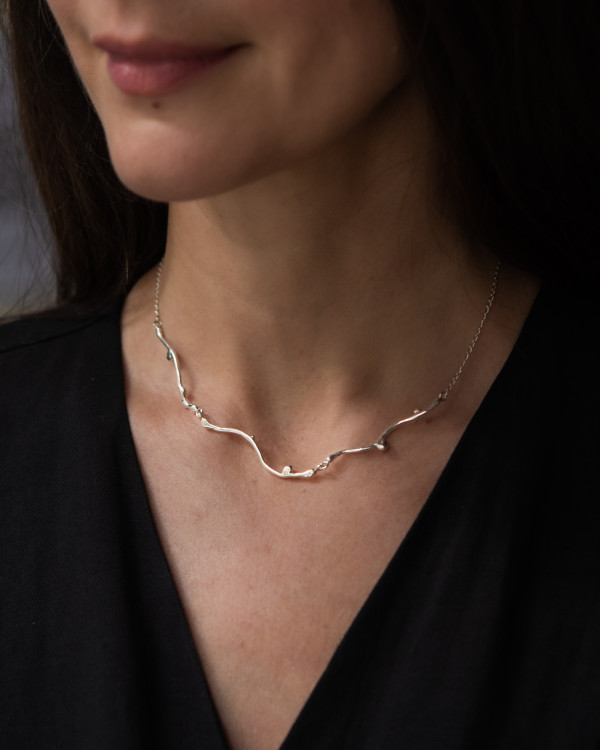 NAIAD silver necklace