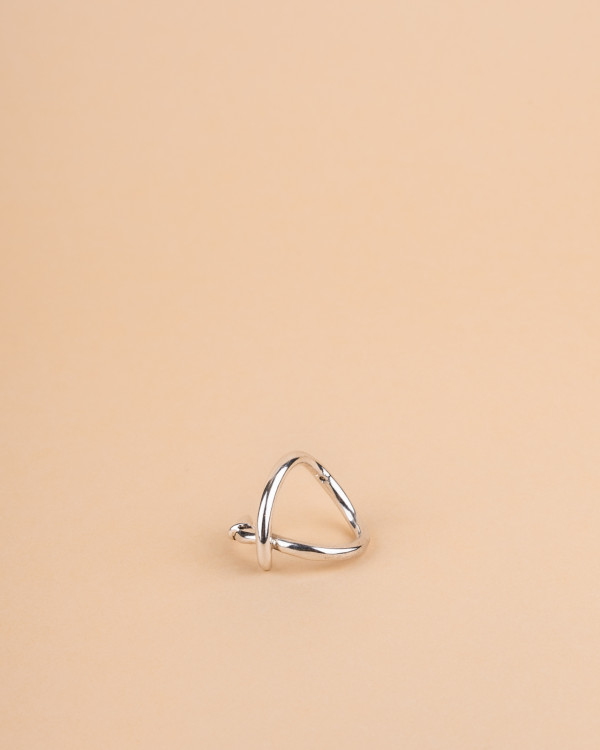 Tender Tendrils 1 silver ring