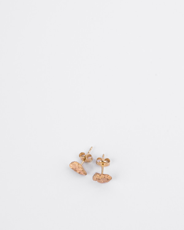 Granitum gold earrings