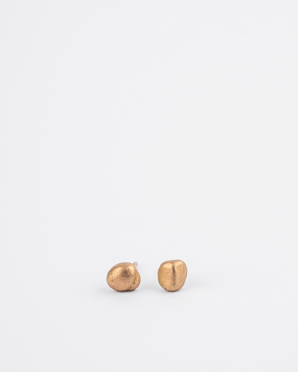 Lapisum gold earrings