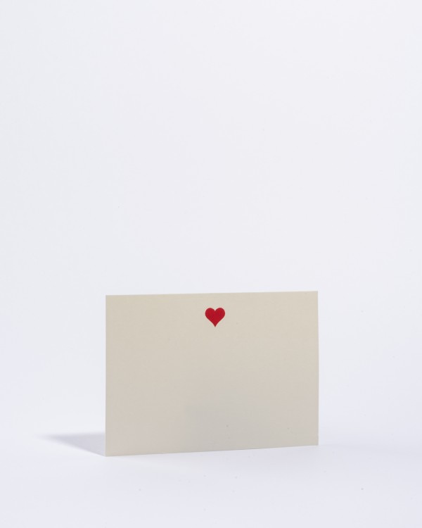 Red Heart card