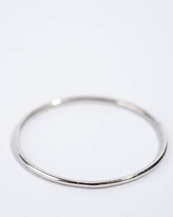 Auréole white gold ring