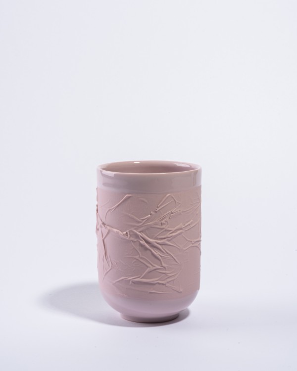 Swallow M pink plastic cup