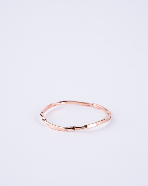 prsteň STUHA 01 ružové zlato