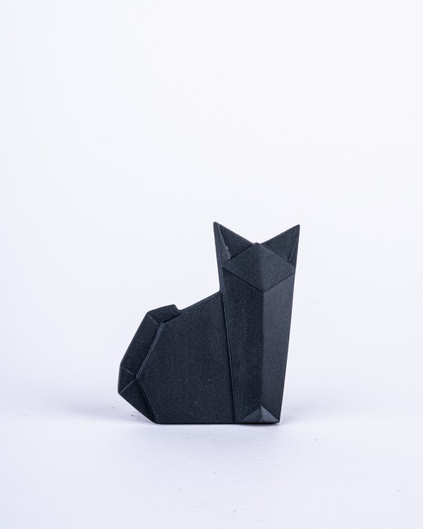 brošňa čierna mačka