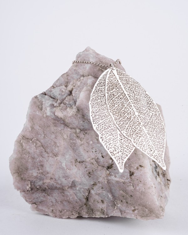 Bay leaf silver-plated...