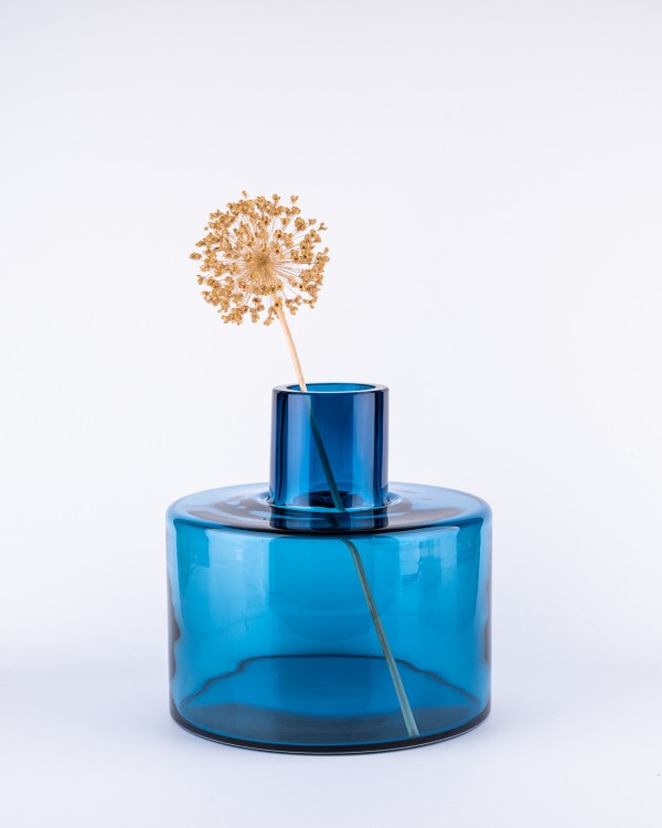 váza modrá