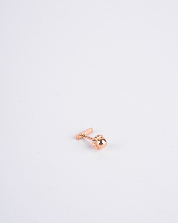 Brique d'Or rose gold earring