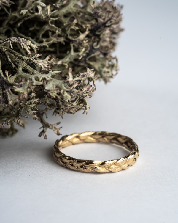 Tord 14 gold-plated ring