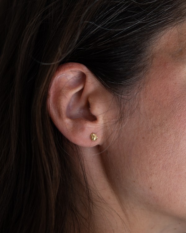 Soča gold-plated earrings
