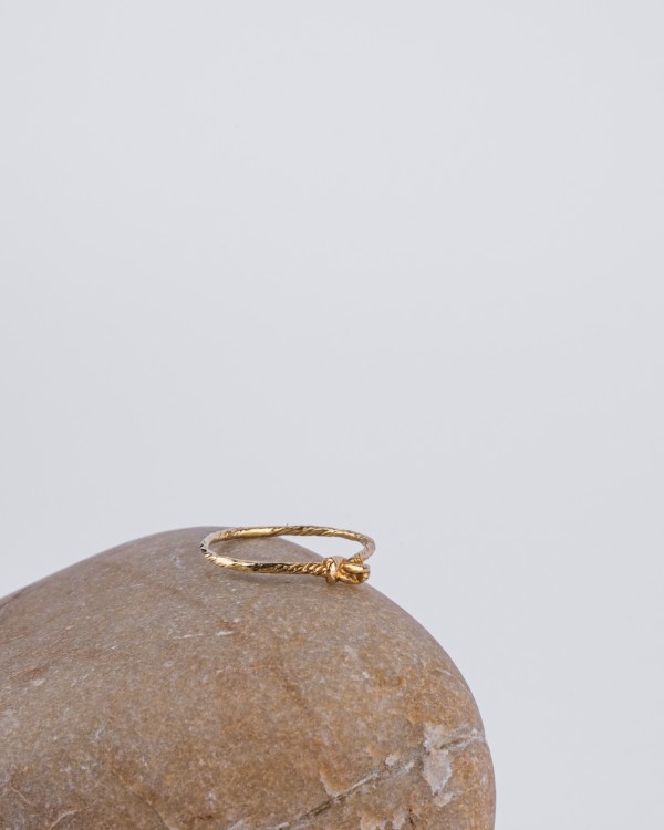 Tord 11 gold-plated ring