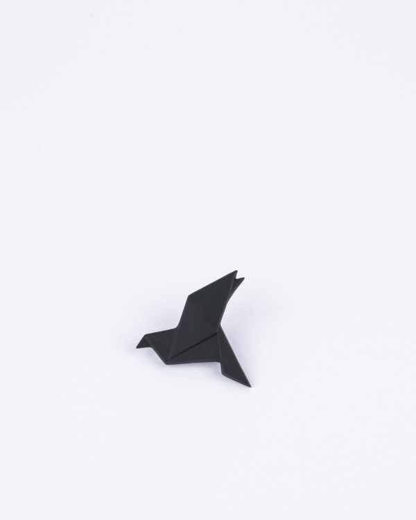 black dove brooch