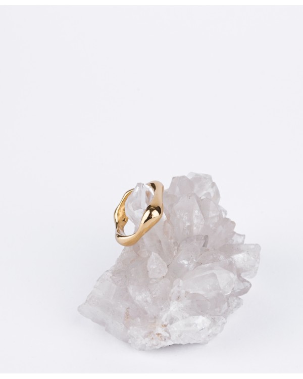 AWRY gold-plated ring