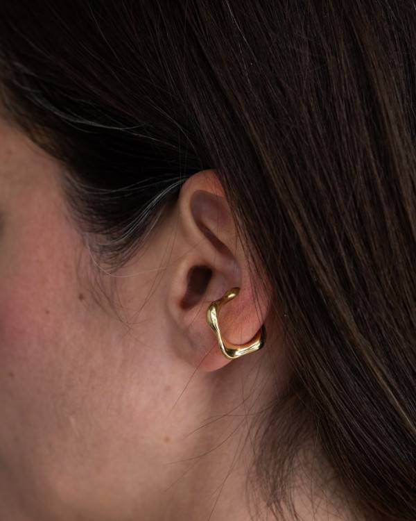 AWRY small gold plated ear...